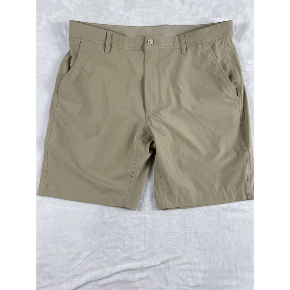 FootJoy Shorts Men's Sz 35 (actual 36x9) Beige Performance Golf Lightweight
